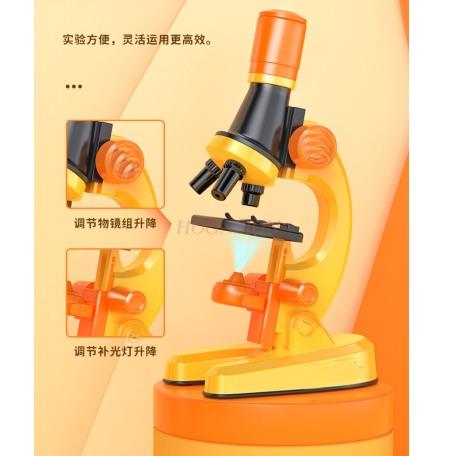 Microscope Children'S Science Experiment Household Set For Primary And Secondary School Students Professional Optical Hd Biology