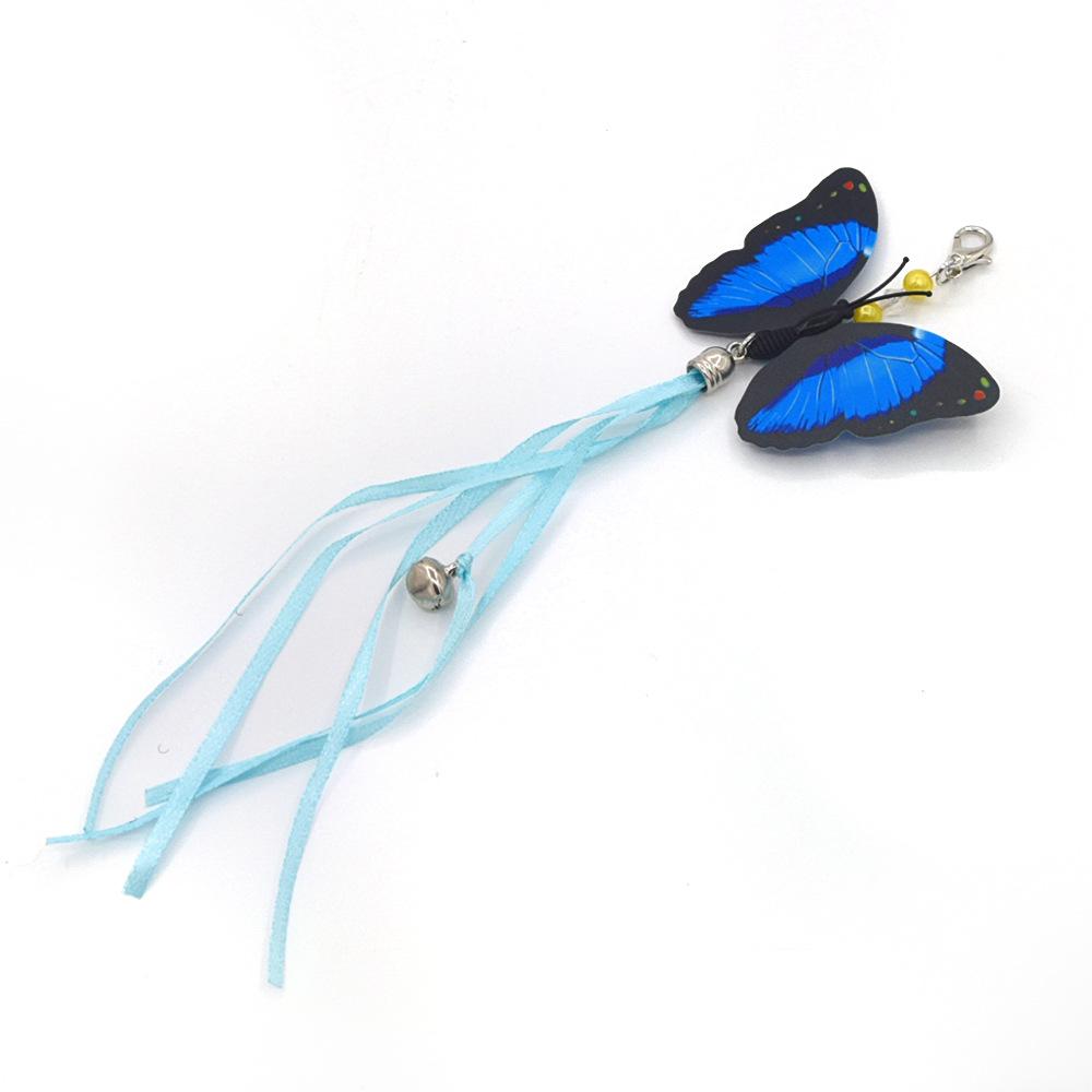 Cat Feather Toy Accessories False Mouse Worm Toy with Bell Kitten Cat Toys Interactive Replacement Refill Foam Ball Training