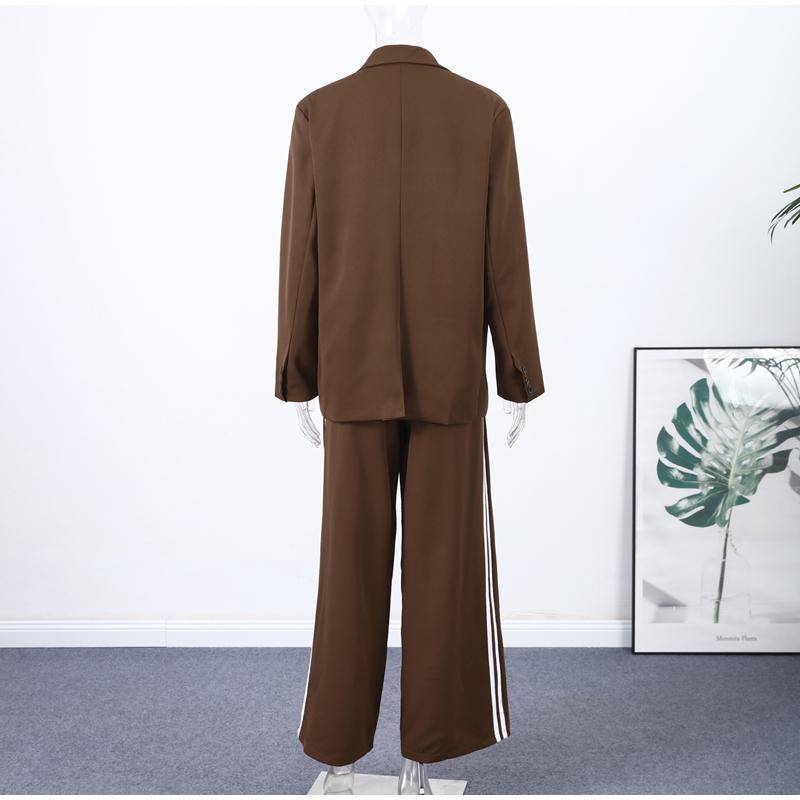 Fringed Decorative Lapel Suit Trousers Suit Ladies 2026 New Style Fashion Suit Sports and Leisure All-match Suit