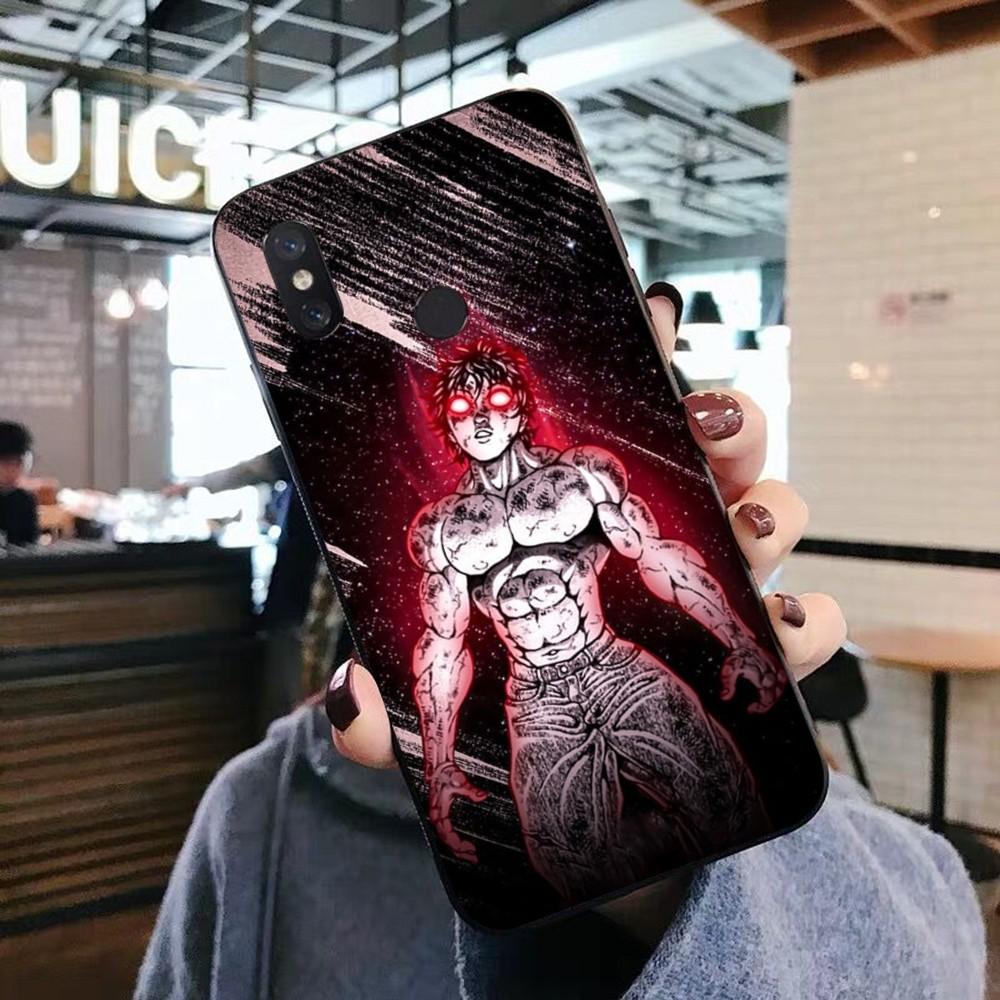 Anime B-Baki Phone Case For Xiaomi Mi 5X 8 9 10 11 12 Lite Pro 10T PocoX3pro PocoM3 Note 10 Pro Lite