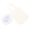 Canvas Bag Embroidery Kit with Pattern Embroidery Hoops Color Threads Arts DIY Crafts Kits for