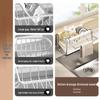 Multi-Functional Sink Sponge Holder Dish Rack - Hanging Kitchen Basket for Dishwashing Sponge and Rag Storage