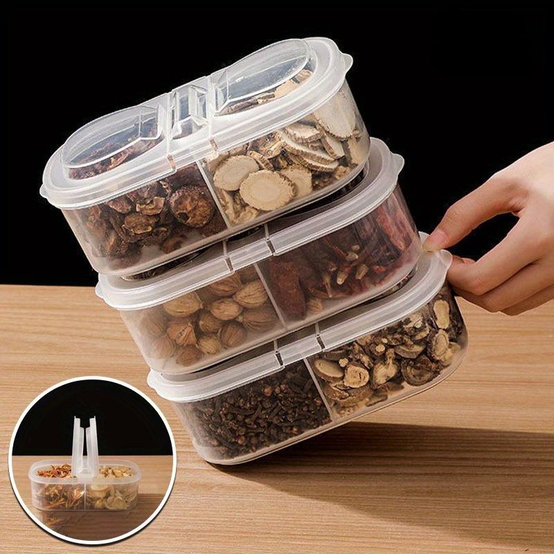 Sealed spice storage box, Jam and salad packaging box, seasoning box, fruit tray, outdoor portable food packaging box.