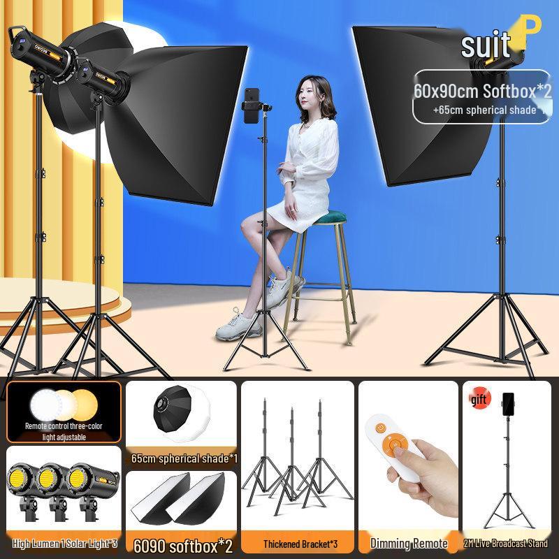 Professional LED Fill Light for Streamers and Indoor Photography
