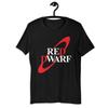 Men's and Women's T-shirts Red Dwarf Logo T-Shirt British Sci-Fi TV Show Tee for 80s & 90s Tee S-5XL