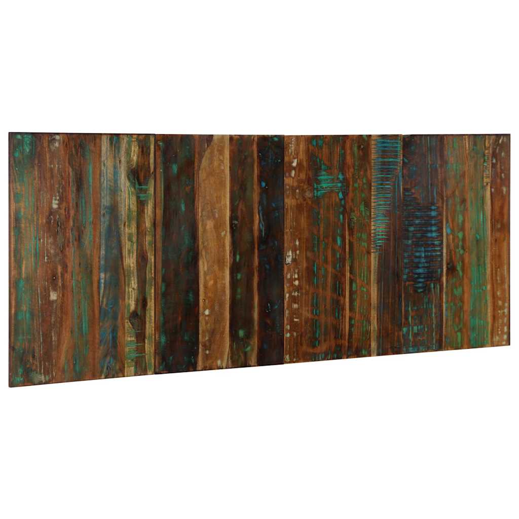 Headboard Multicolored 200 cm Solid Reclaimed Wood