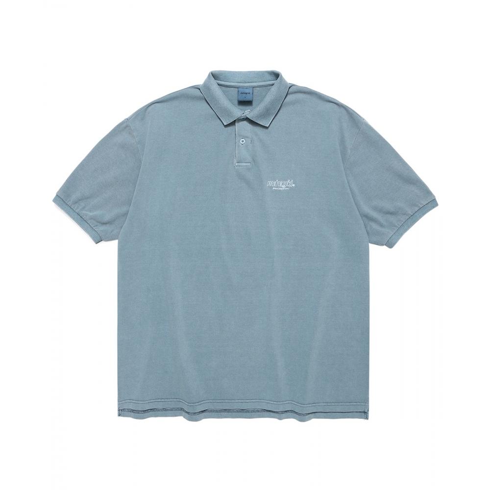 

MAHAGRID THIRD LOGO PK PIGMENT POLO BLUEMG2CMMT537A