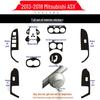 Mitsubishi ASX Interior Carbon Fiber Sticker for Gear, Control, & Window Decor