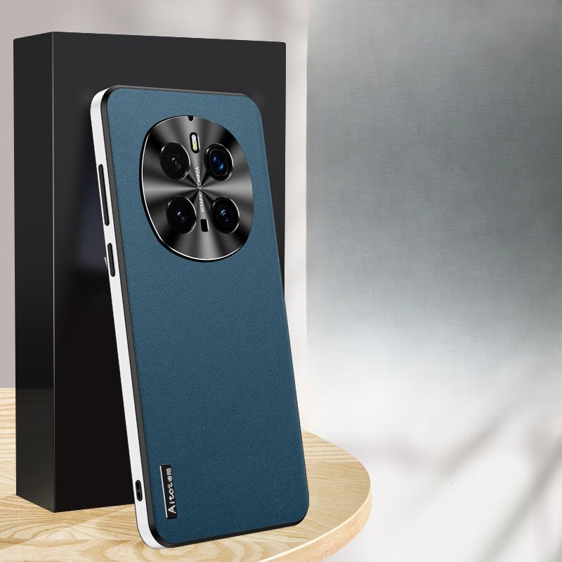 

Чехол для телефона Honor Magic7pro, Высококлассный полностью закрывающий объектив, Противоударный кожаный чехол HONOR 7por для деловых мужчин Honor Magic 7