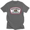 Custom Retired Drug Dealer T Shirt for Men Pure Cotton Tshirt Casual Tees Short Sleeve Funny California Tshirt