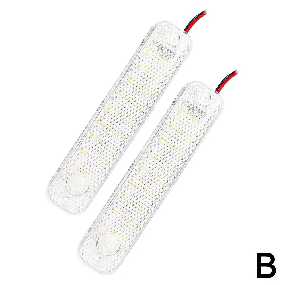 Car LED Dome Light 36 LED Truck Interior Light With Night Reading Ceiling Light For RV Motorhomes Marine 12V-85V A1J0 2PCS