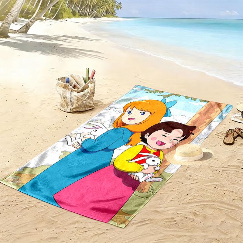 Toalla de Playa Heidi, Toalla Grande Suave de Secado Rápido para Playa Camping Natación