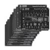 QIANLI MEGA-IDEA Black BGA Reballing Stencil Multifunction Universal Net for iPhone 6-17 Pro Max Planting Tin Steel Mesh Tools
