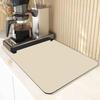 No-Slip Heat Resistant Coffee Mat for Countertops Waterproof Kitchen Mat for Coffee Maker/Bar,Spill-Proof Counter Protector Pad