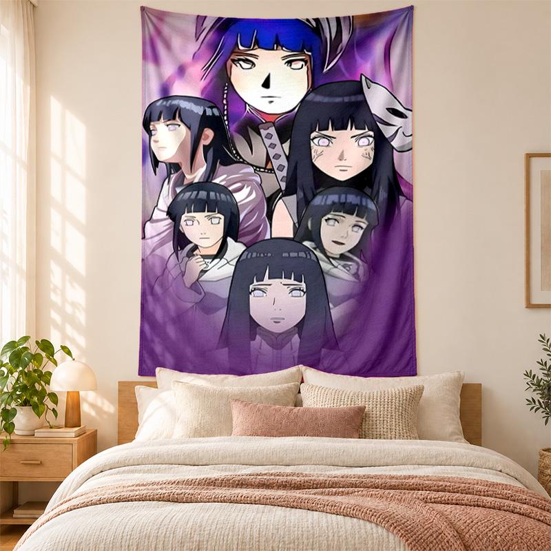 Hyuga Hinata Tapestry highquality for decorating living room bedroom dorm walls ideal as bedroom wallart orholiday gift
