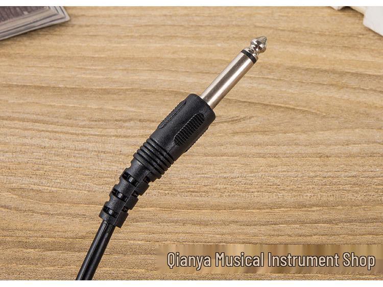 3m Instrument Cable for Electric/Folk Guitar, Bass, Amplifier