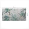 Decorative Gaming Desk Mat Palm Trees on a Pastel Background 90x45 cm