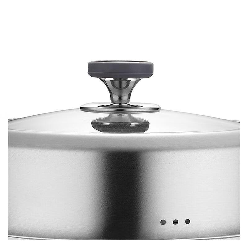 ASD 304 Edelstahl 3-Lagen Dampfgarer