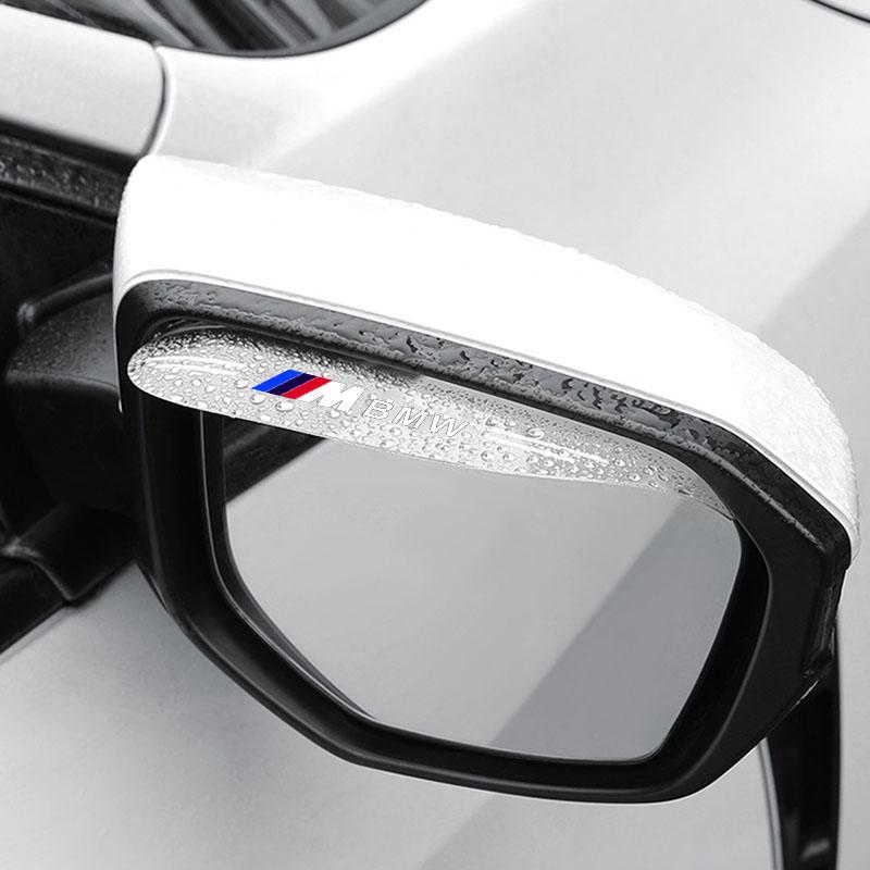 2 Buc. Autocolant Oglindă Retrovizoare Auto Sprânceană de Ploaie Acoperiș Rezistent la Apă pentru Oglindă Laterală Auto Pentru BMW M E34 E36 E60 E90 E46 E39 E70 F10 F20 F30 X5 X6 X1 M3 M5 M6