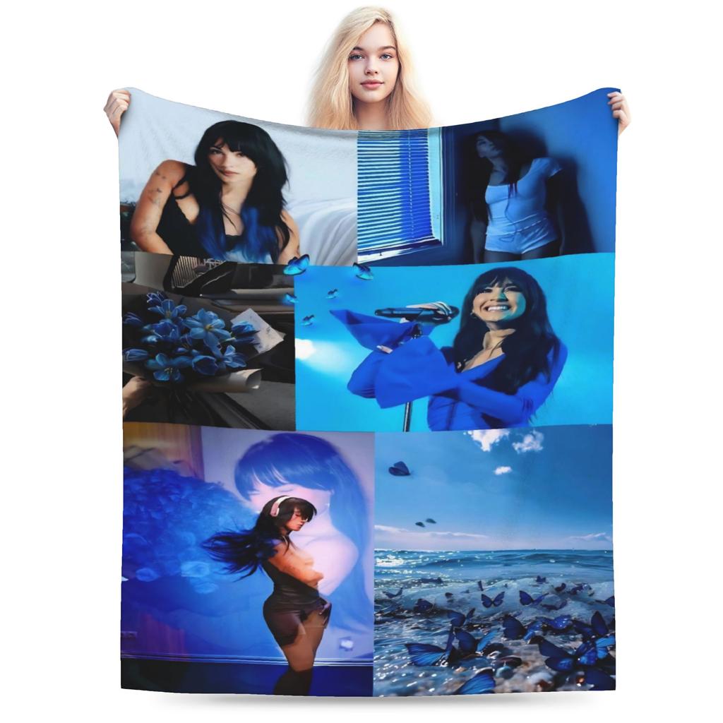 Soft Warm BlanketChild Travel A-Aitana Spanish Singer Bedding Throws Flannel Bedspread For Couch Chair Print Sofa Bed Cover
