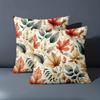1 Pieces Autumn Leaf Pattern Decorative Throw Pillow Covers Polyester pillowcase, sofa decorative cushion cov Headboard Pillow