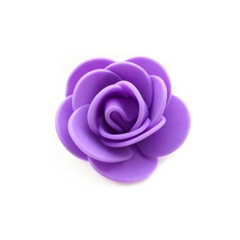 3.5cm PE Foam Rose Flower Material for Wreaths and Foam Bears, Mix Colors Available
