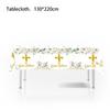 God Bless Newborn Baby Party Supplies: White Cross Paper Plates, Cups & Cutlery