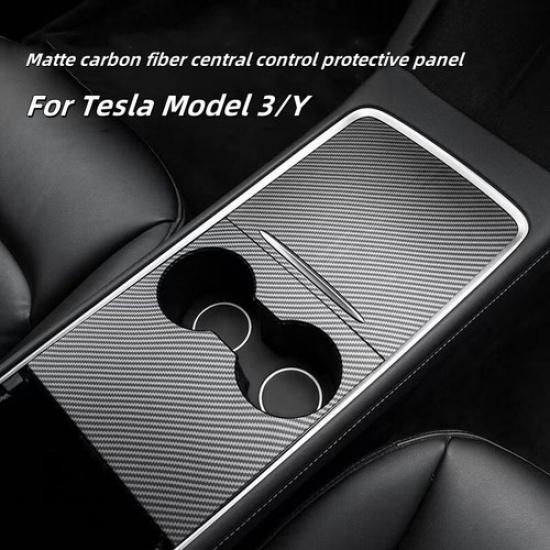 

For - Tesla Model 3 / Y Center Console Panel Protector Trim Accessories