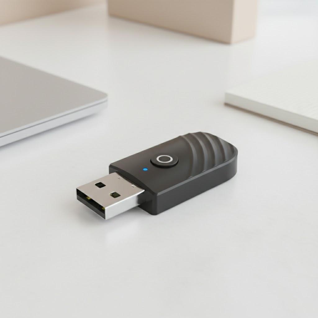 

Wireless Bluetooth 50 3in1 Audio Receiver Transmitter 35mm AUX Adapter for TV PC Home Sound System чорний
