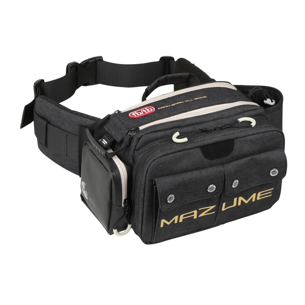 Mazume SEATANK IV Waist Bag, Black Denim, Free Size