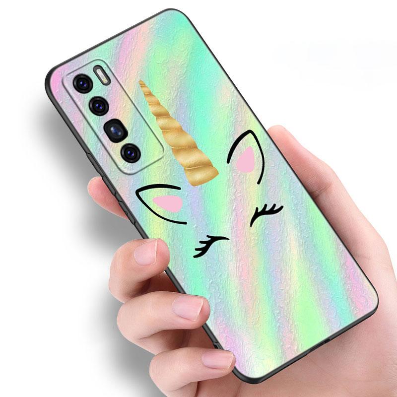 Rainbow Unicorn on We Heart It Case For Huawei NOVA 8 9 Pro 8i 7i 7SE Y60 5T Mate 40 30 20 10 Lite Honor 50 30 Premium Pro + 30S