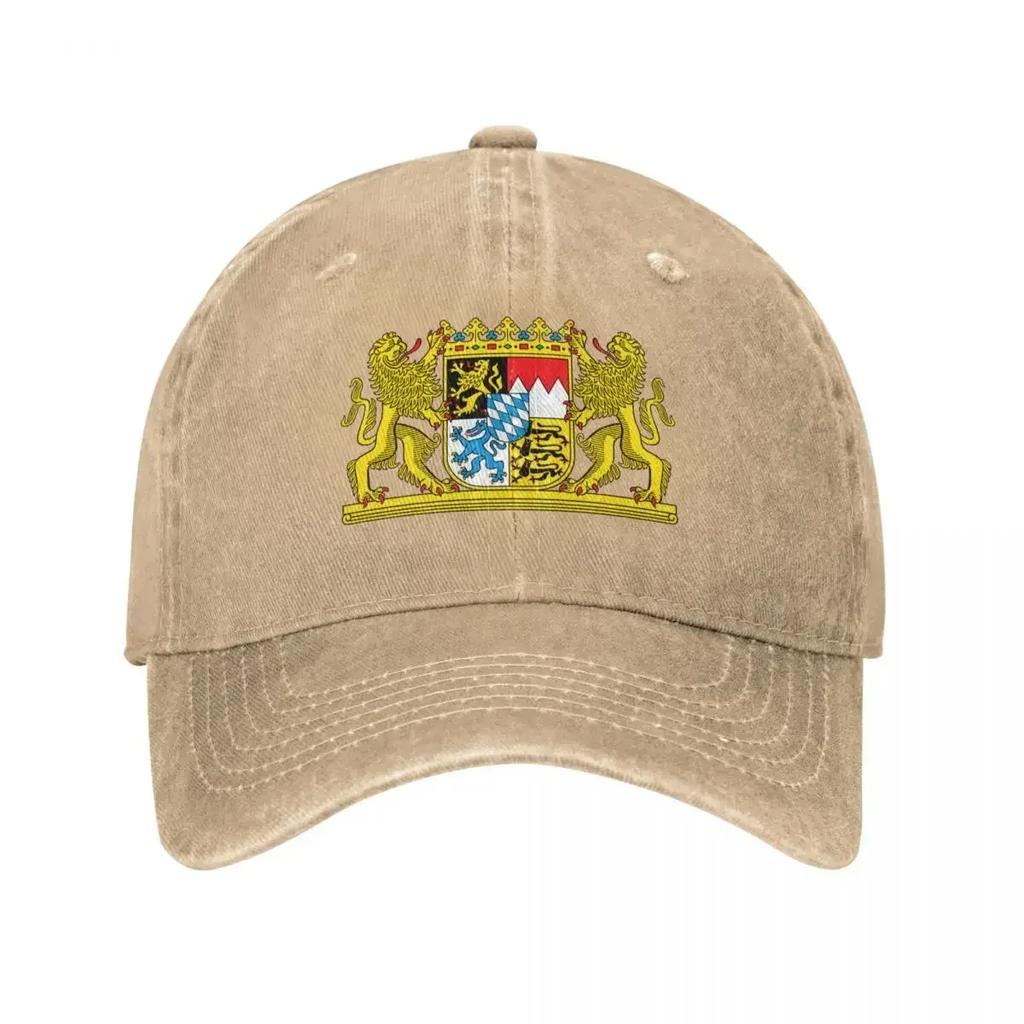 Bavaria Coat of Arms Baseball Cap Christmas Hat Mountaineering Trucker Hats For Unisex WoUnisexs