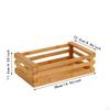 Nesting Storage Box Wooden Crate for Home And Office Use