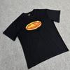 Unisex Streetwear Oversized Cotton Tee With Geometric Print Loose Fit Short Sleeve T-Shirt Men Women