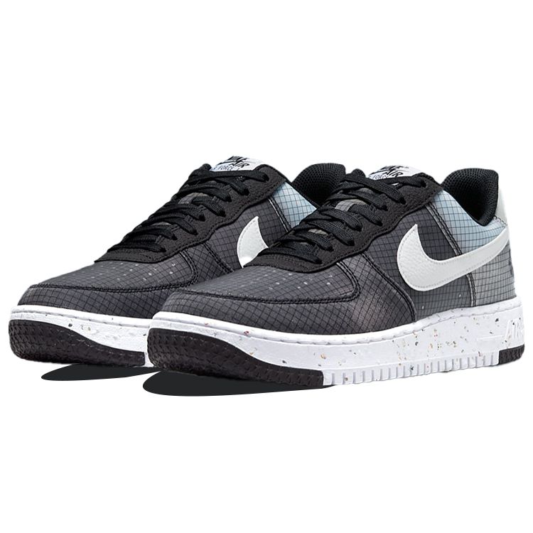 Nike Air Force 1 Crater Move To Zero - Black White Men Sneakers Volt DH2521-001
