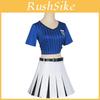 Blaues Gefängnis Cosplay Kostüm Mit Süßem Und Niedlichem Rockkleid Für Damen