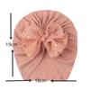 Soft Newborn Baby Solid Color Design Girls Boys Caps Baby Hat Infant Turban Elastic Cap