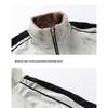 JEEP SPIRIT Men's Plush Lined Stand Collar Casual Jacket