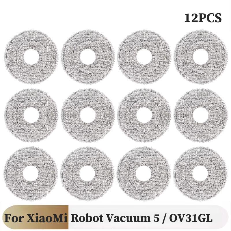 For Xiaomi Robot Vacuum 5 / OV31GL Cleaner Accessories Main Side Brush Mop Cloth HEPA Filter Dust Bag Replacement Spare Parts