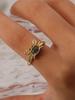 Exquisite Mini Cute Crab Adjustable Personalized Ring Women's Party Holiday Gift Jewelry Accessories