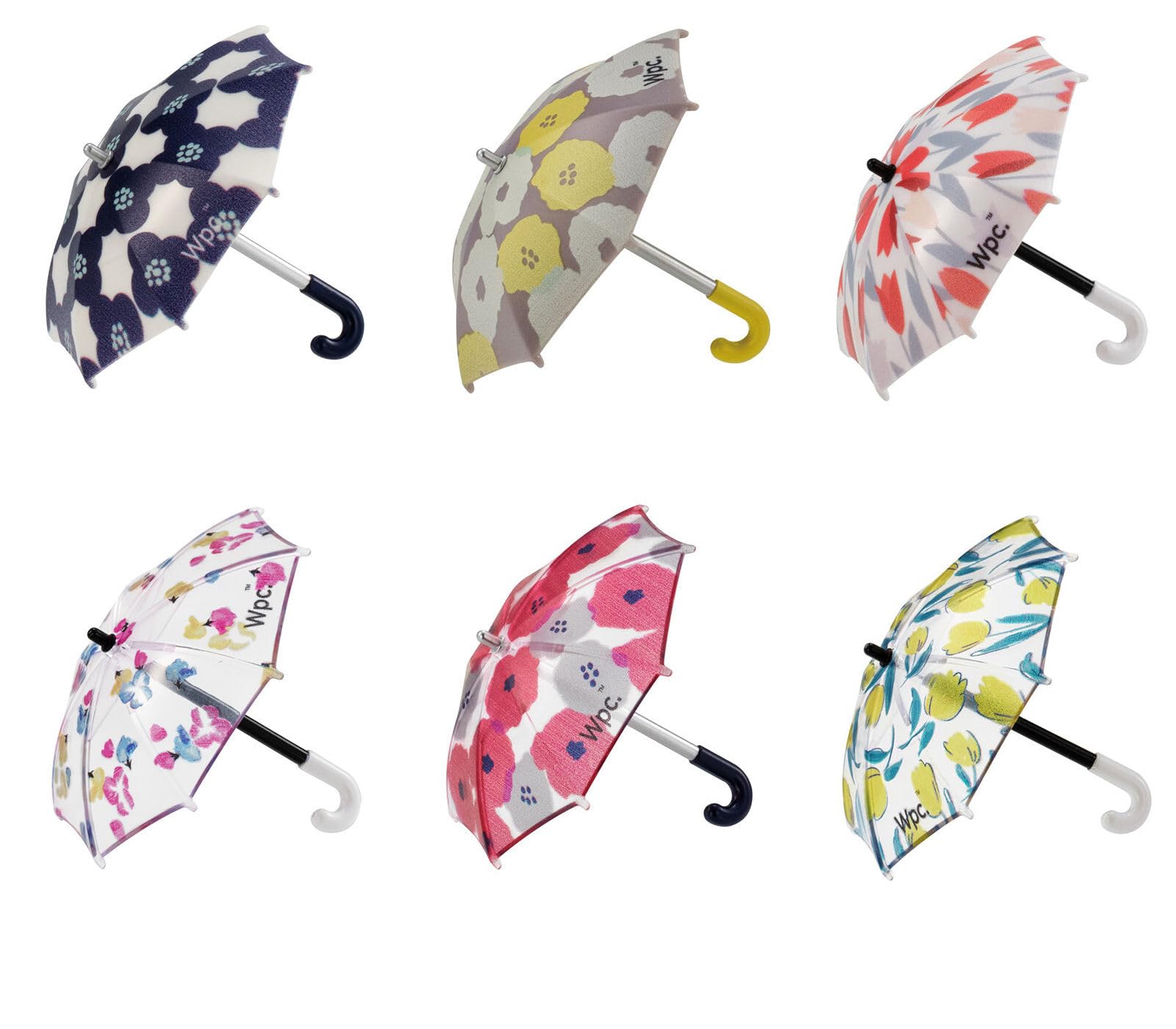 

Umbrella Miniature Collection Set of 6 Types Gacha Capsule Toy Wpc. [Complete (Full Set)]