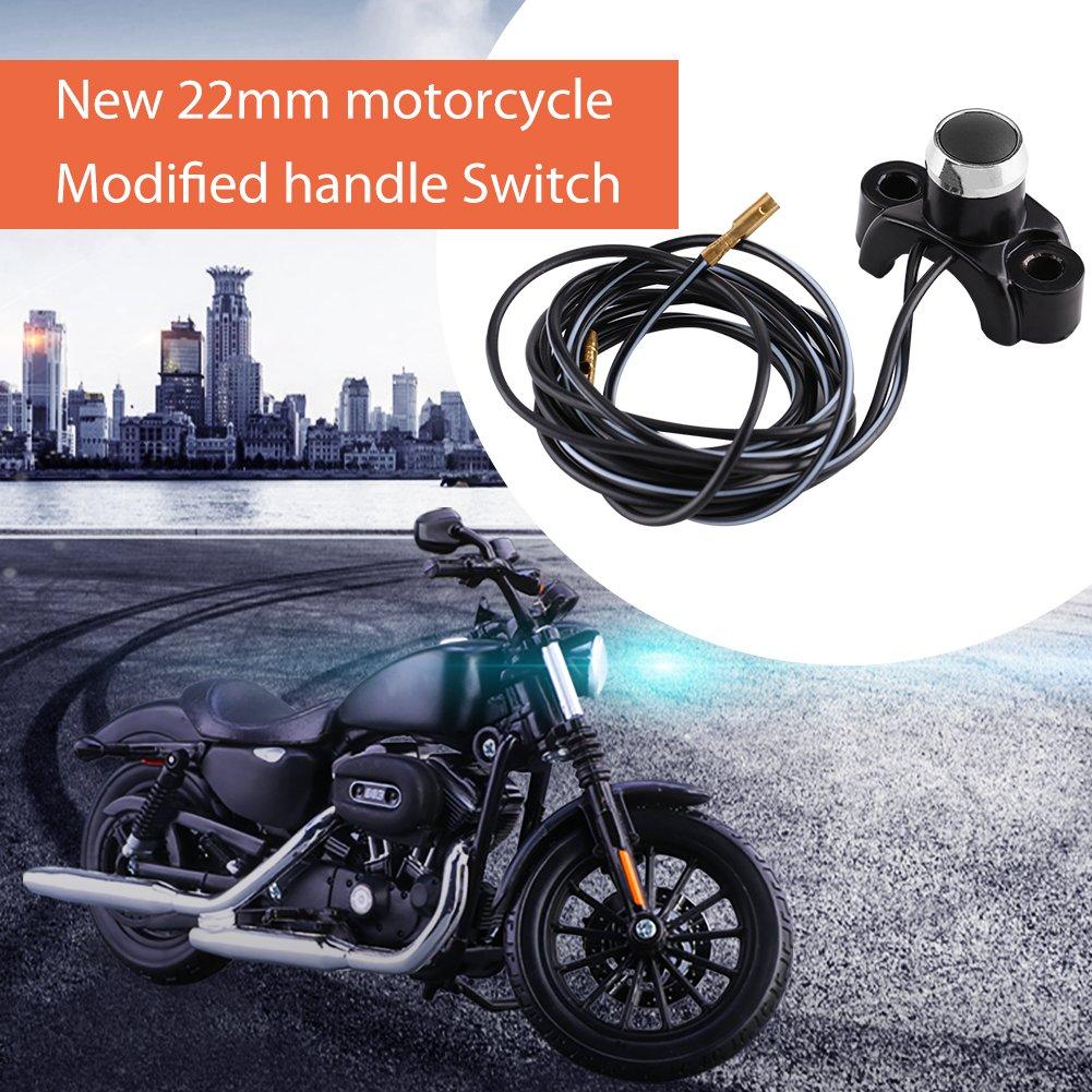 Motorcycle On/Off Switch ATV 7/8" Handlebar Control Switch Horn Switch Universal Handle Mount Engine