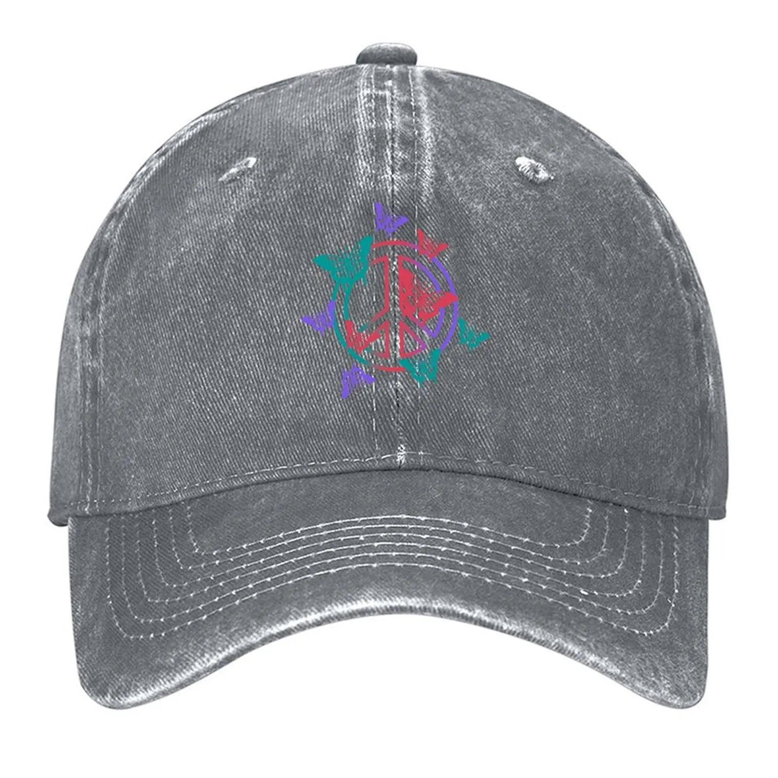 

Butterfly Peace Sign Design Baseball Cap Sunscreen Fishing cap winter hats for men hats for men Men Luxury Brand Womens