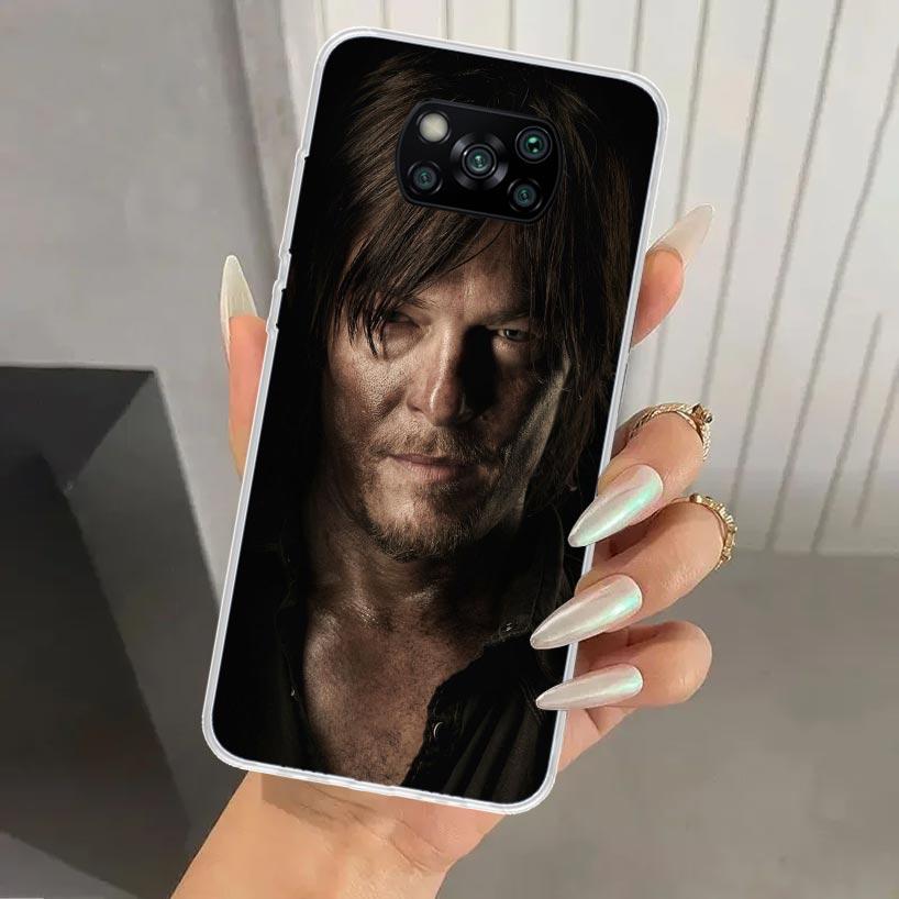 The Walking Dead Daryl Dixon Phone Case for Xiaomi Poco X7 X6 X5 X4 X3 Nfc F7 Ultra F6 F5 Pro F4 GT F3 M6 M5S M4 M3 Soft Print S