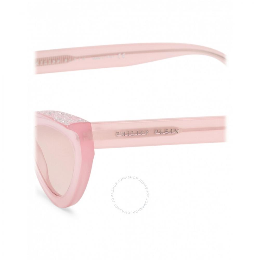 Philipp Plein Statement Pink Mirror Cat Eye Ladies Sunglasses 000 Wes0076 Pte003n Kuxu