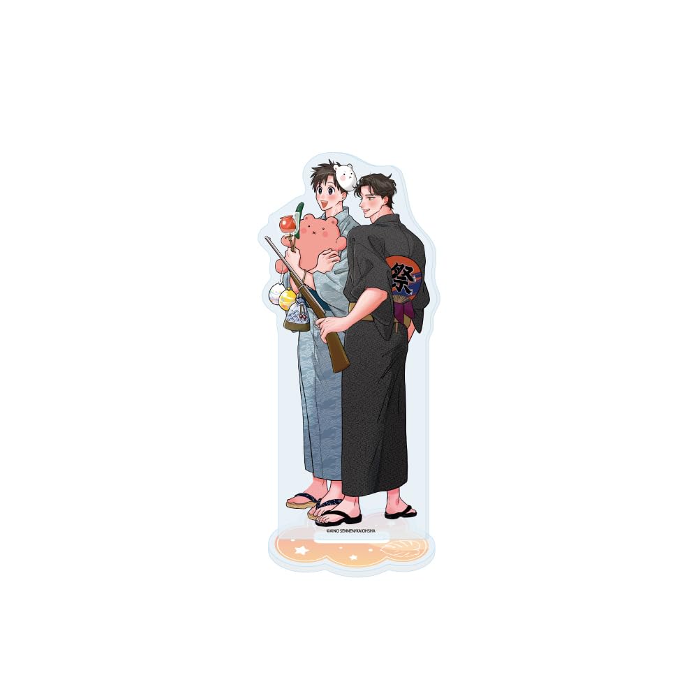 

Sensei Aino Sensei 01 Summer BL Fair Acrylic Stand Working Couple s Vacation [Original Illustration]