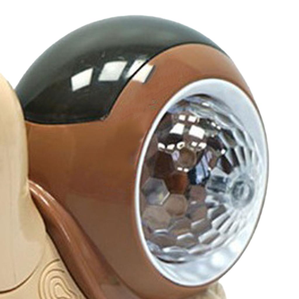 Crawling Snail Baby Toy with Music Lights Universal Interactive Electric Walking Tummy Time Snail