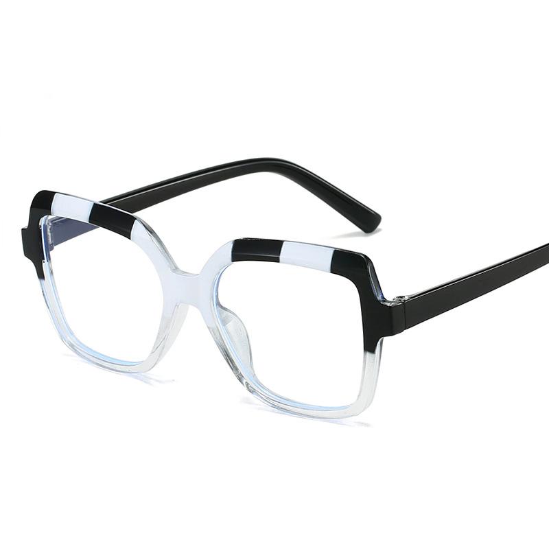 

Цветные нерегулярные анти-синие очки модные оправы для мужчин и женщин пэчворк цветные квадратные очки для путешествий вождение