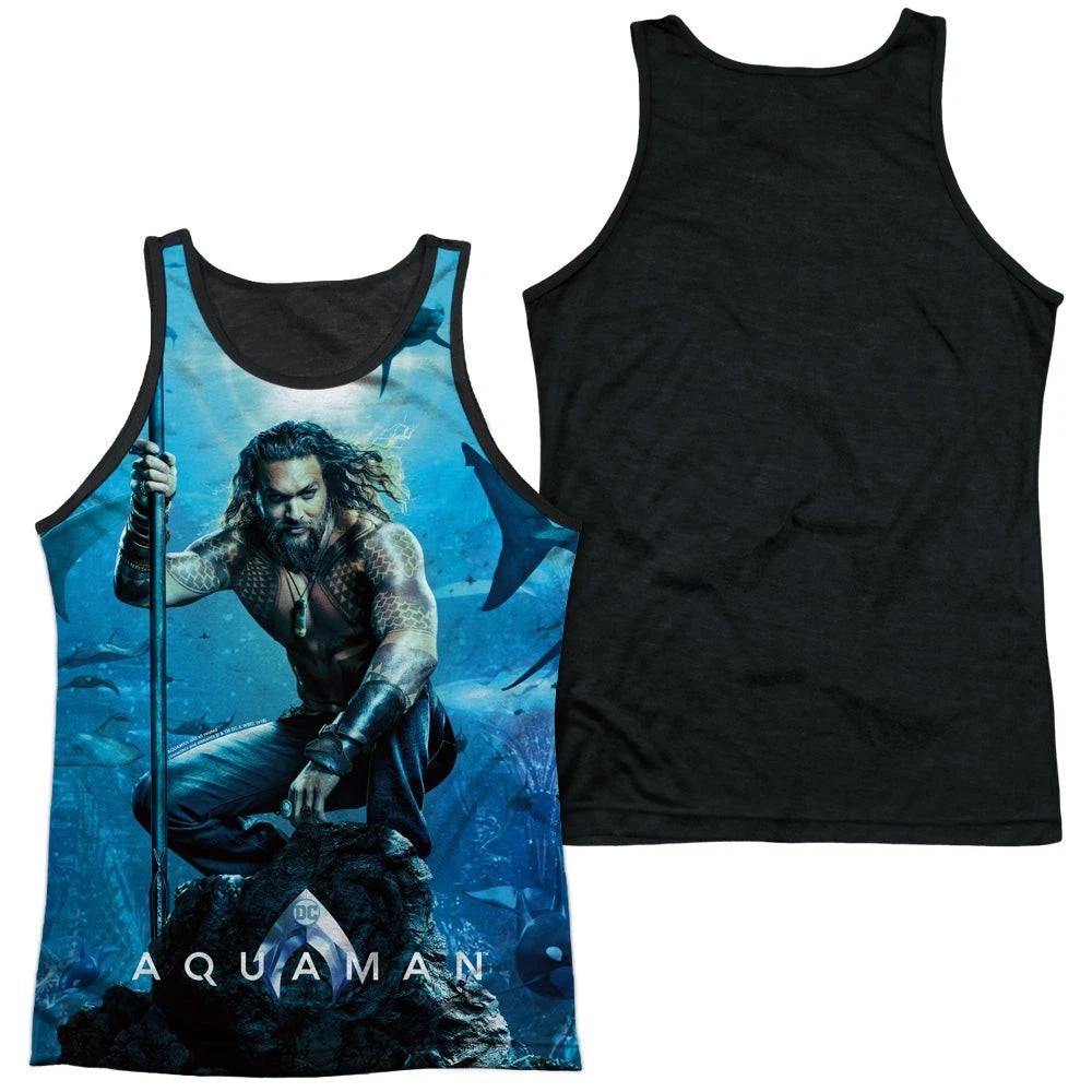 Aquaman Movie Poster DC Comics Sublimation Tank Top 100