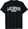 Vintage Lake Ontario Est 1660 American Patriot Men Women T-Shirt